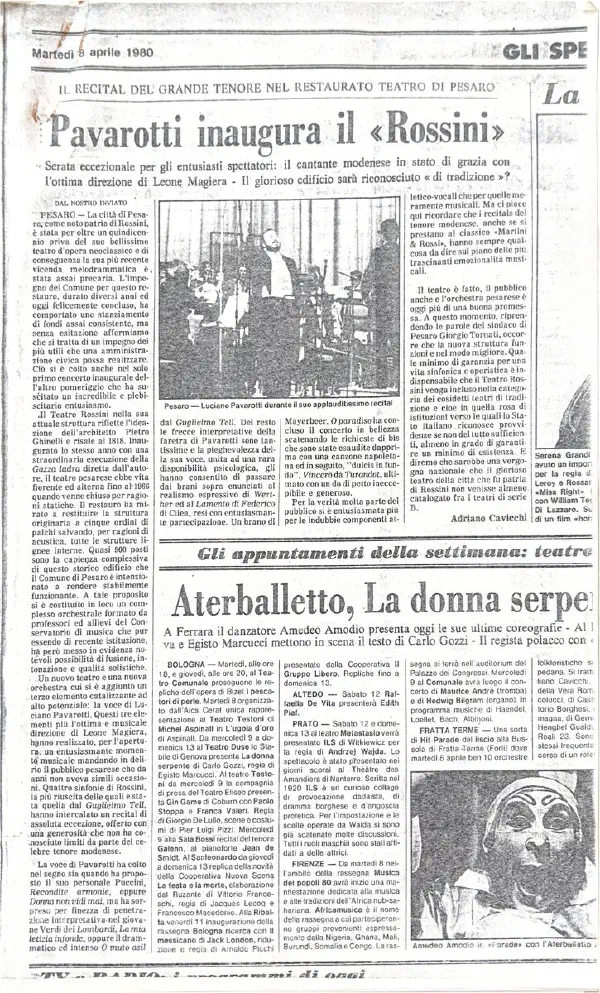 «Tanti affetti». Per una storia del Rossini Opera Festival